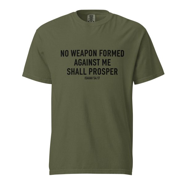 No Weapon Formed | Isaiah 54:17 Heavyweight Tee
